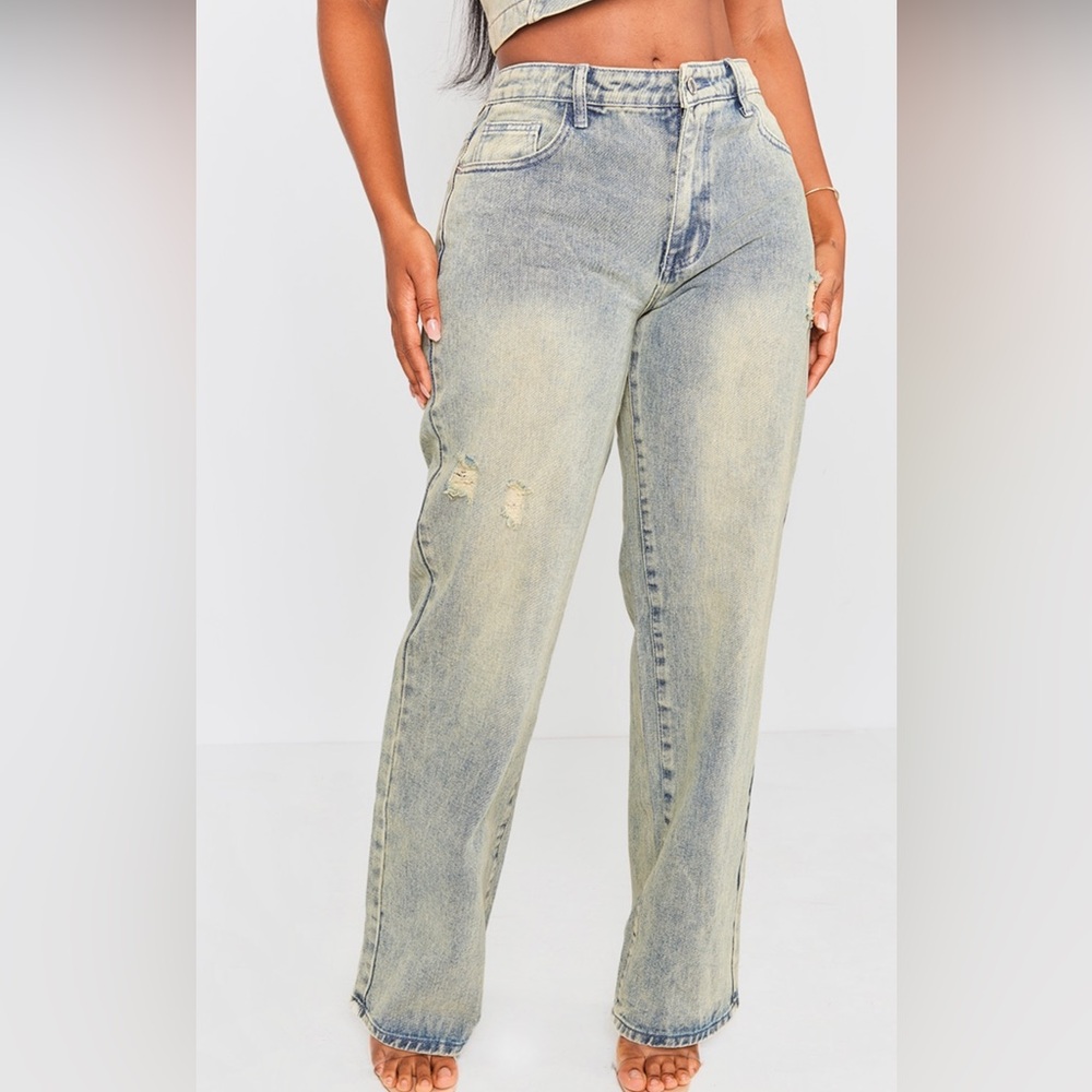 Vintage wash jeans